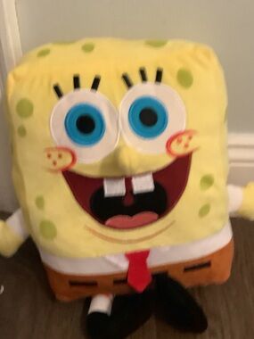 Nickelodeon SpongeBob SquarePants Plush - Yellow & Blue Eyes